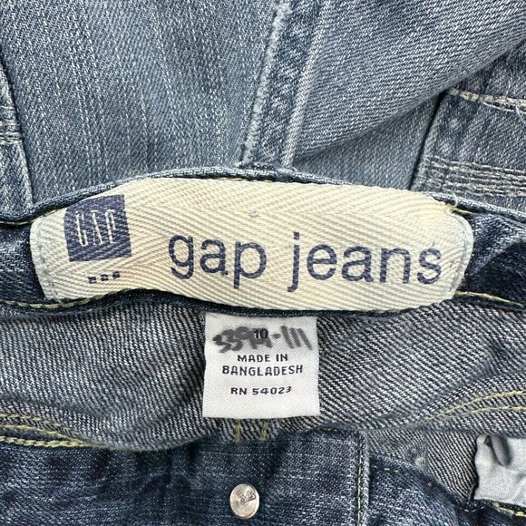 Gap Indigo Stonewash Bootcut Jeans (10) - Picture 10 of 11